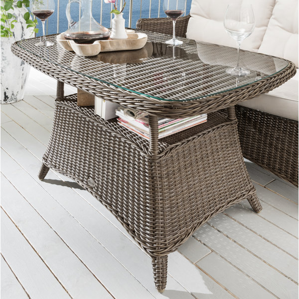 Destiny Merano Rattan Coffee Table Wayfair.co.uk